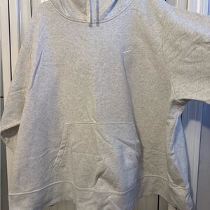 Nike Light Gray Pullover Hoodie